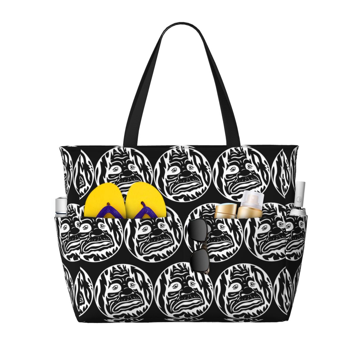 Yoga Fitness Tote - Cartoon The Big Lez Show Merch