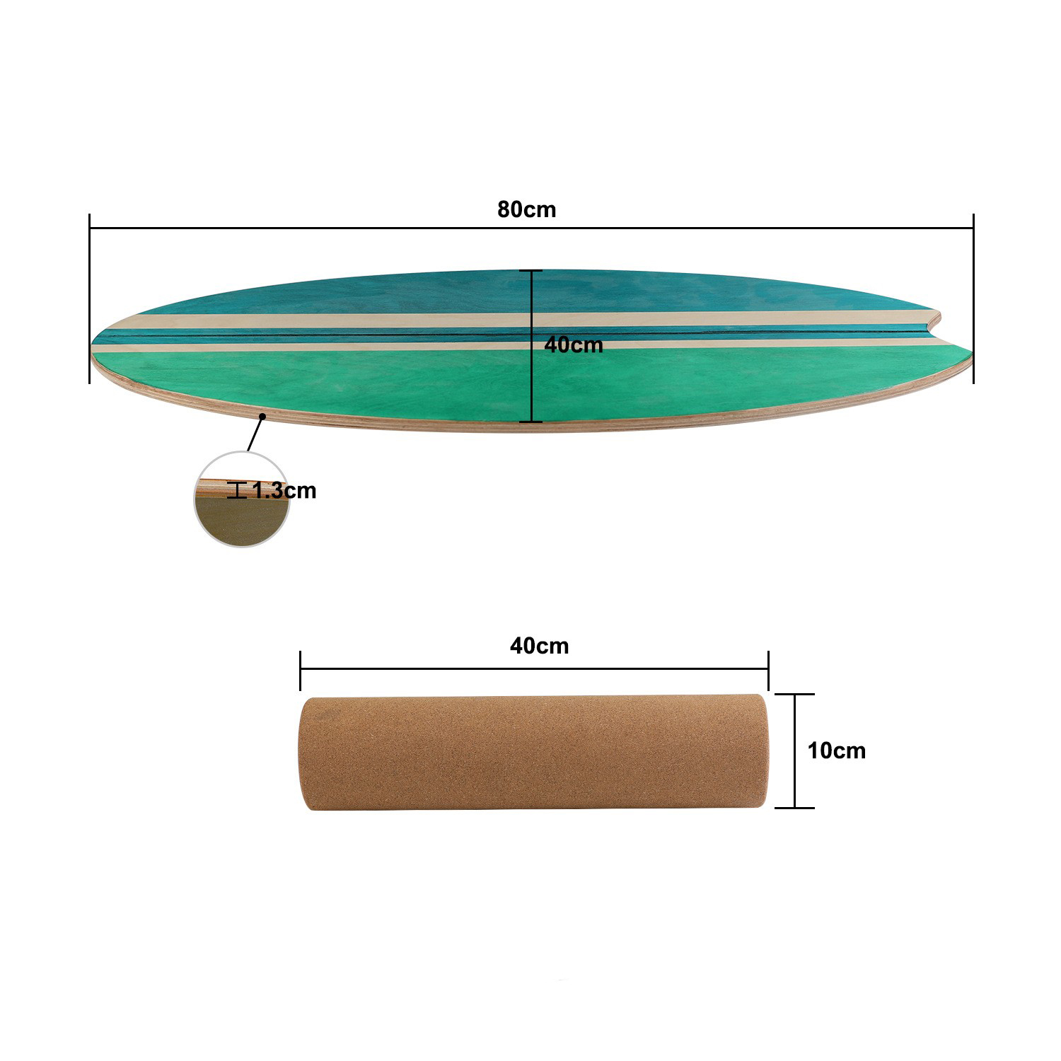 Balance Board Fitness - Fitness Indoor Surf & Balance Training