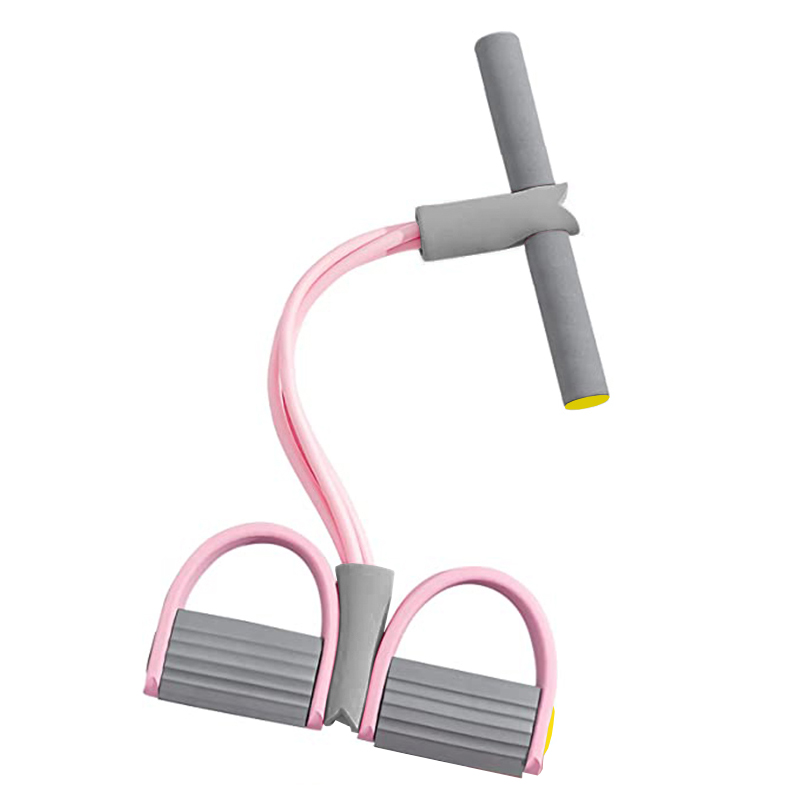 Resistance Bands 4-Tube Yoga P - Yoga Pedal Puller Fitness Equipment review and price