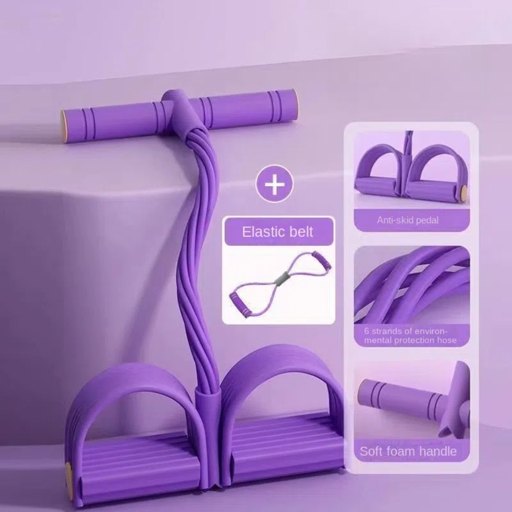 6-Tube Resistance Bands Set wi - Yoga Pedal Puller Fitness Equipment review and price