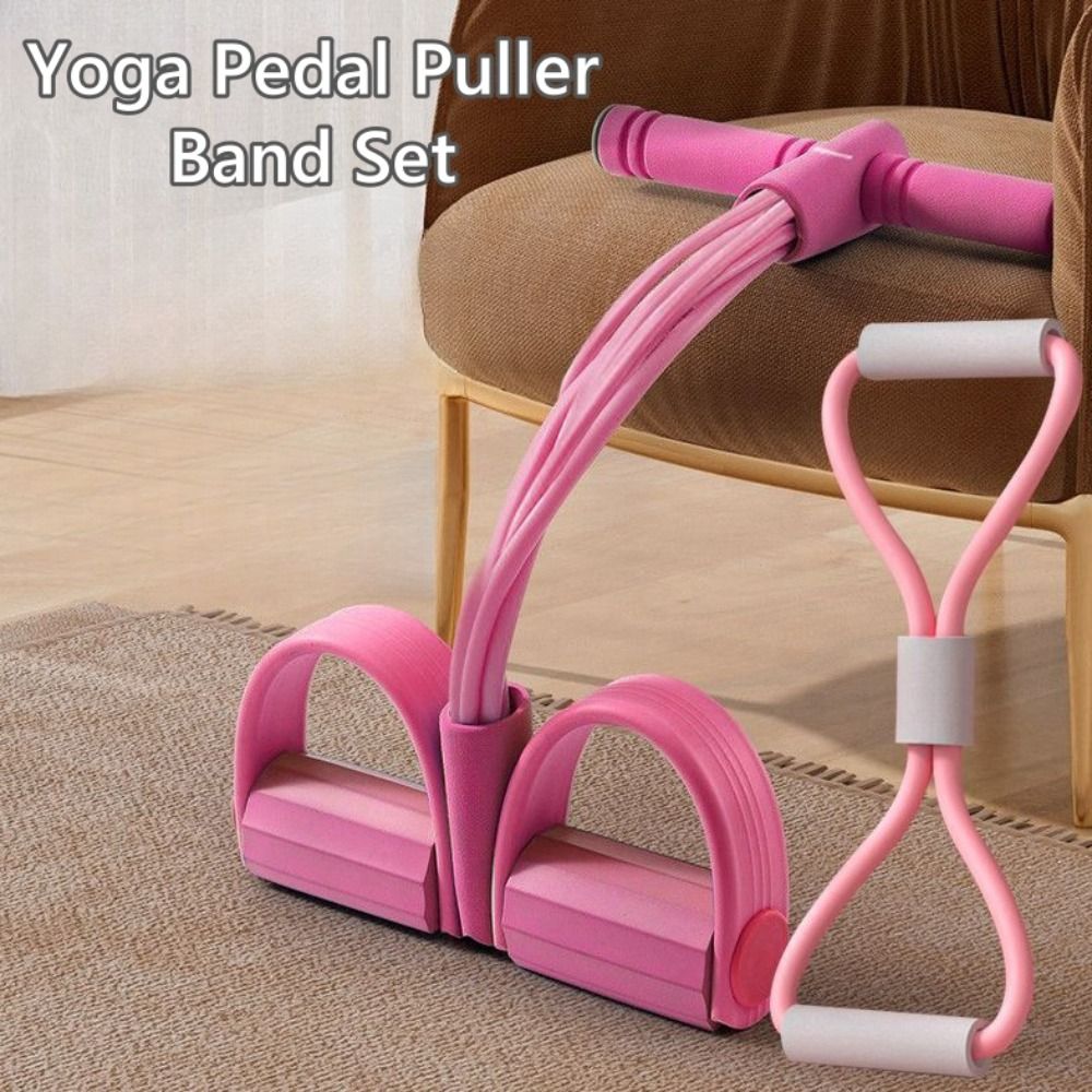 6-Tube Resistance Bands Set wi - Yoga Pedal Puller Fitness Equipment review and price