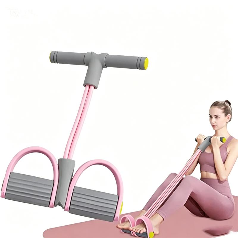 4-Tube Resistance Bands Yoga P - Yoga Pedal Puller Fitness Equipment review and price