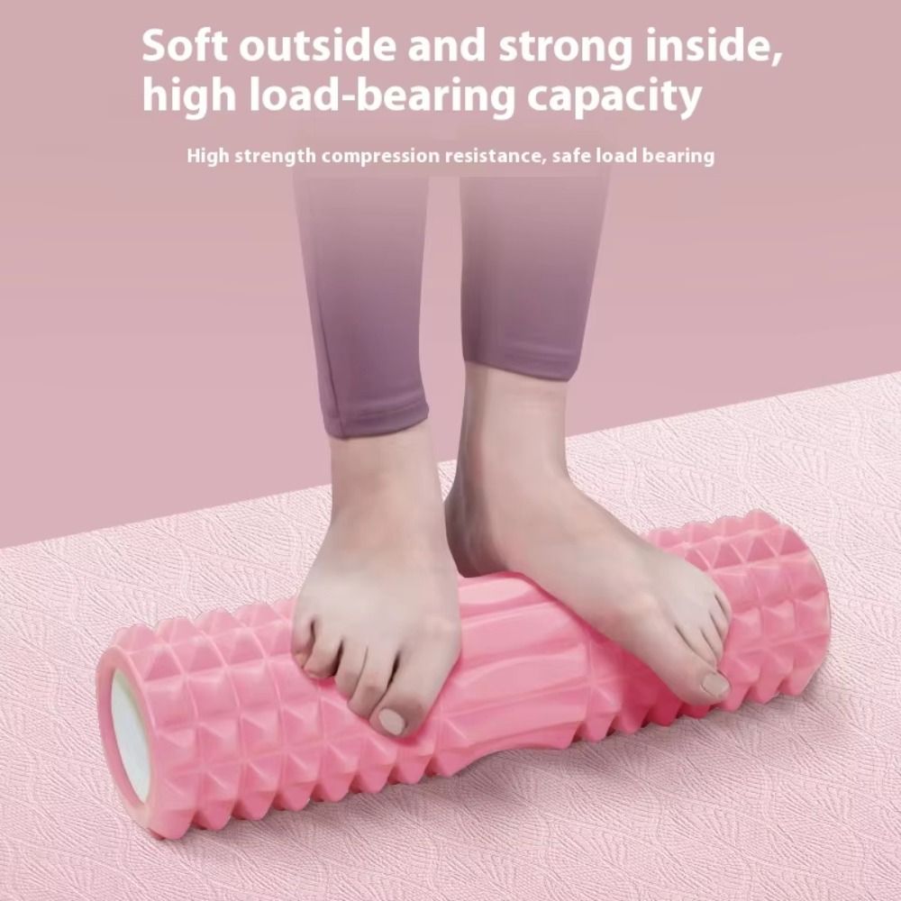 EVA Foam Fitness Back Roll Tri - Yoga Fitness Massage review and price