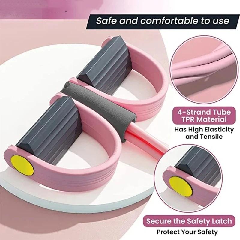 Hot Sale 4-Tube Resistance Ban - Yoga Pedal Puller Fitness Equipment review and price