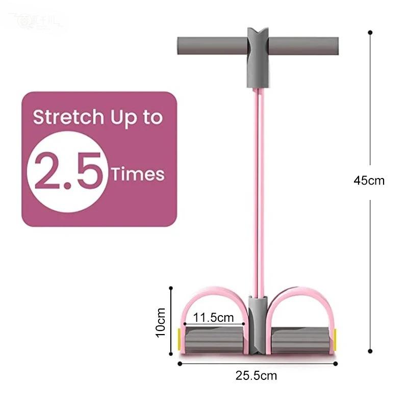 Hot Sale 4-Tube Resistance Ban - Yoga Pedal Puller Fitness Equipment review and price