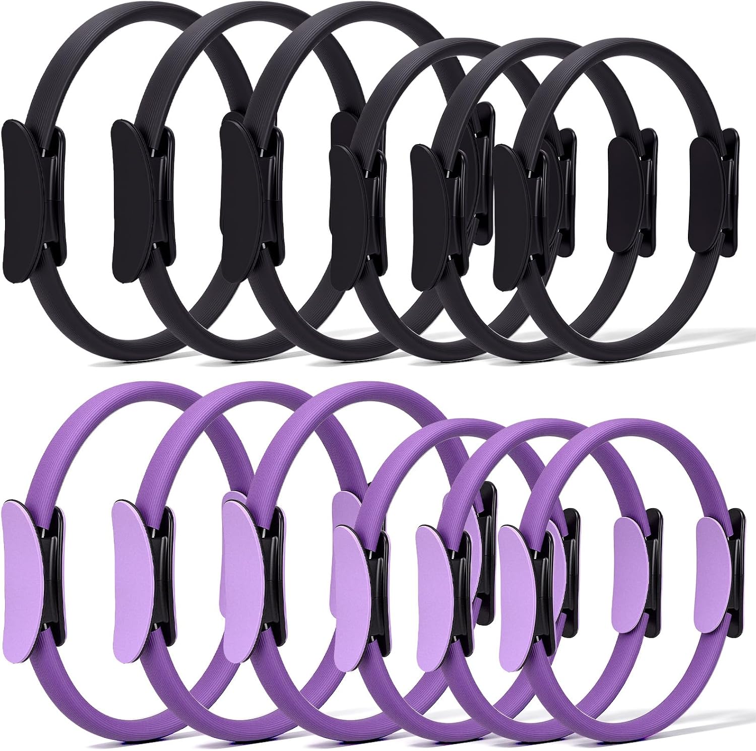 12 Pcs Pilates Ring Set Dual S - Pilates Ring Circle review and price