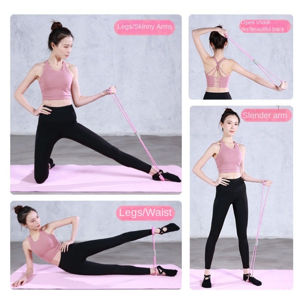 6-Tube Resistance Bands Set TP - Yoga Pedal Puller Fitness Equipment review and price