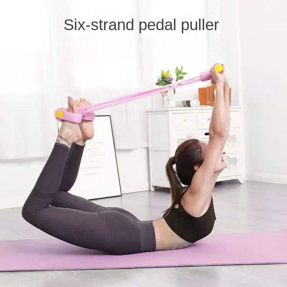 6-Tube Resistance Bands Set TP - Yoga Pedal Puller Fitness Equipment review and price