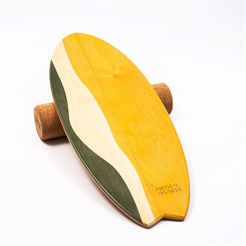 `Fish‑Shaped Wooden Surfing Ba - Balance Board Fitness review and price
