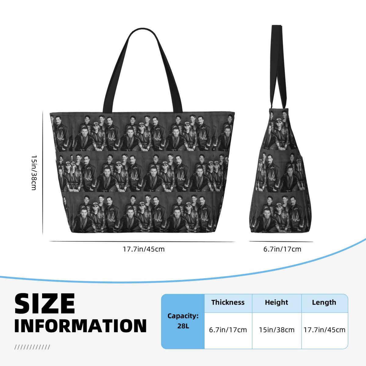 New Kids On The Block Band NKO - Yoga Fitness Tote review and price