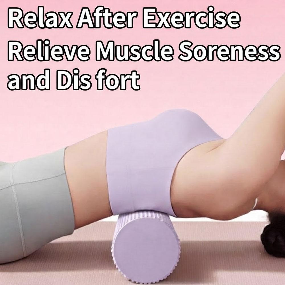EVA High Density Yoga Foam Rol - Yoga Fitness Exercises review and price