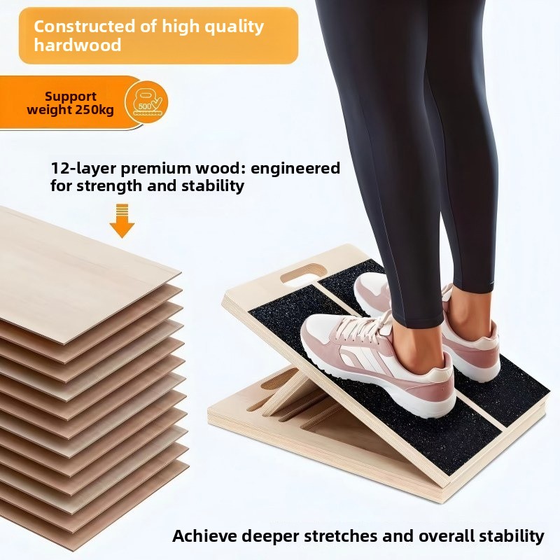 Portable Wooden Adjustable Bal - Balance Board Fitness review and price