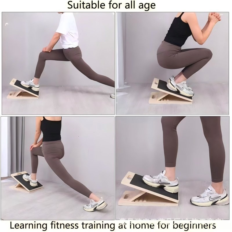 Portable Wooden Adjustable Bal - Balance Board Fitness review and price