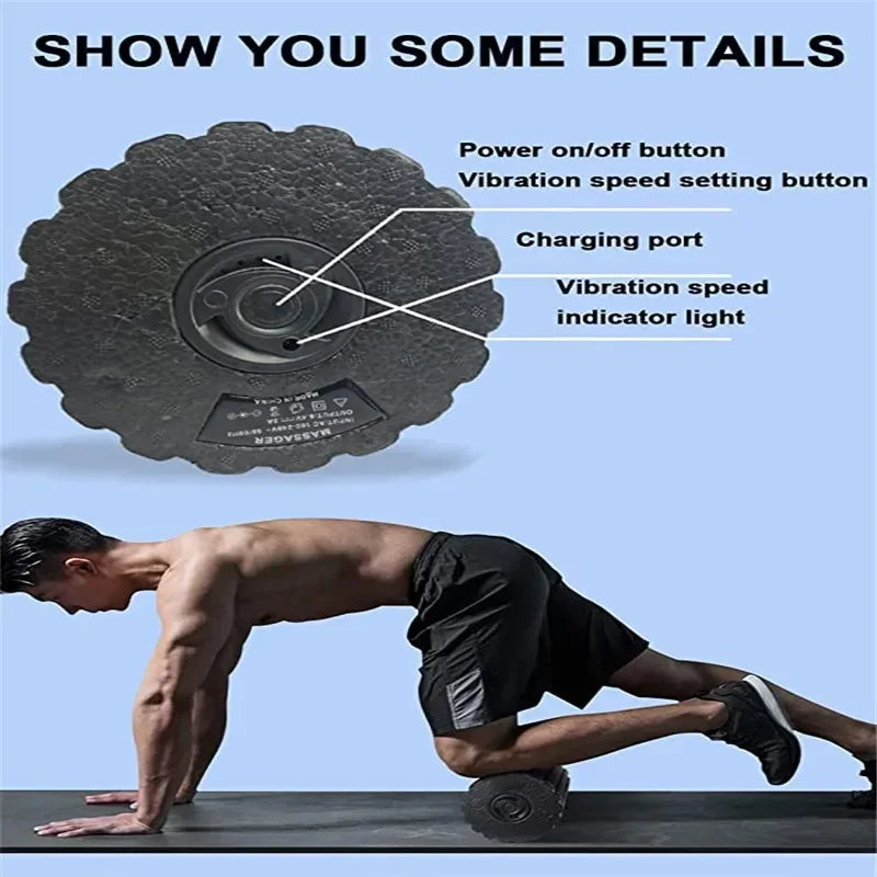4-Speed Vibrating Electric Yog - Yoga Fitness Massage review and price