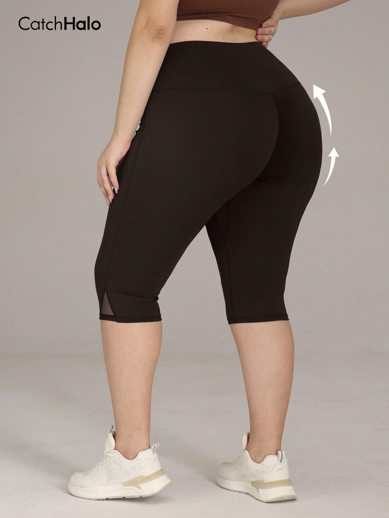 Plus Size Gym Leggings Women M - Yoga Fitness Pants review and price