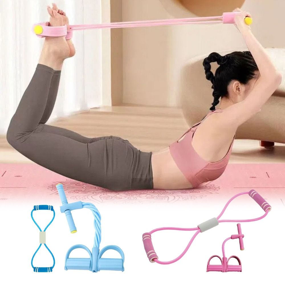 6-Tube Resistance Bands Fitnes - Yoga Pedal Puller Fitness Equipment review and price