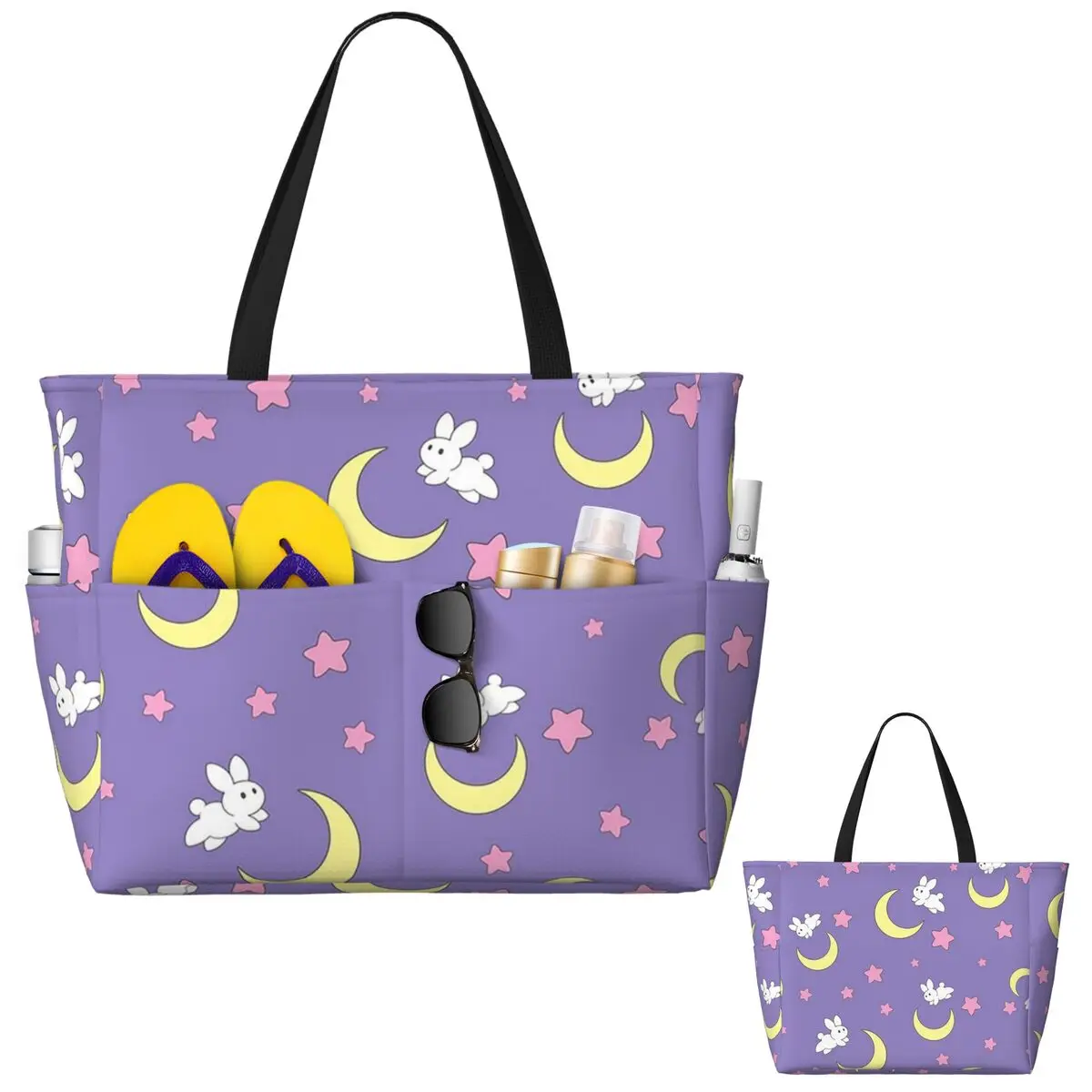 Rabbit Of The Moon Beach Tote  - Yoga Fitness Tote review and price