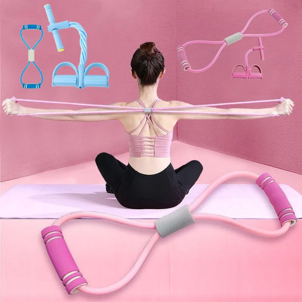 6-Tube Resistance Bands Set wi - Yoga Pedal Puller Fitness Equipment review and price