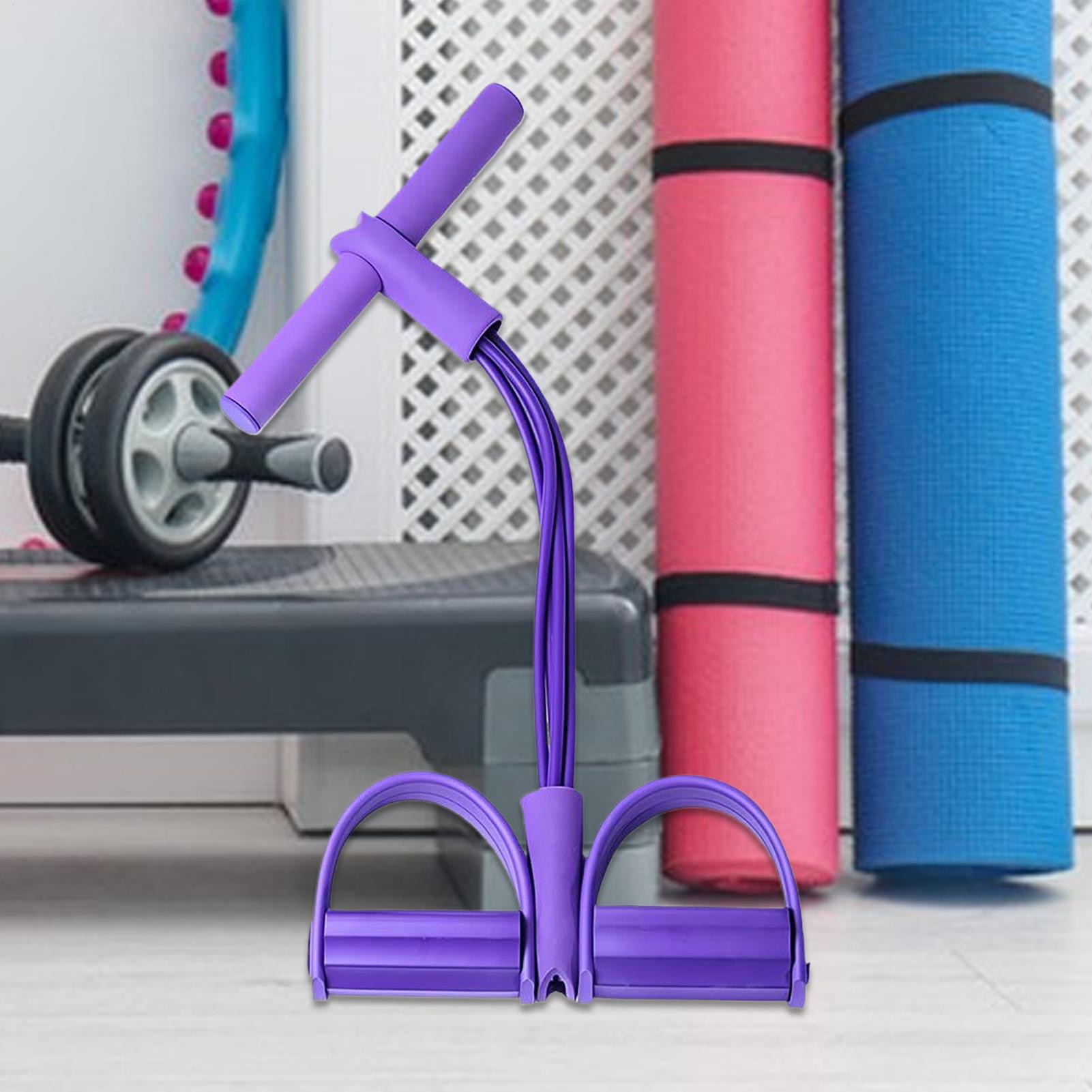 Resistance Bands 4-Tube Yoga P - Yoga Pedal Puller Fitness Equipment review and price
