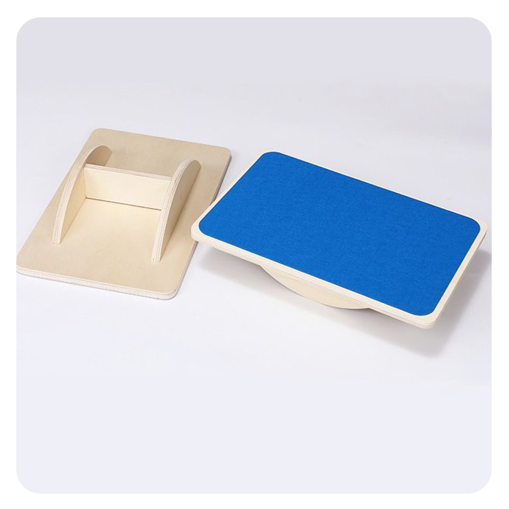 Portable Wooden Square Balance - Balance Board Fitness review and price
